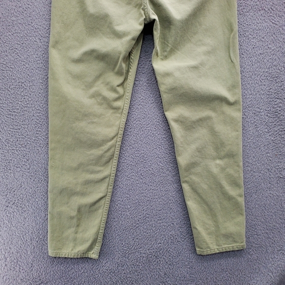 Vintage GUESS Marciano Womens High Rise Jeans Size 26 Light Green Tapered Leg - Picture 12 of 13